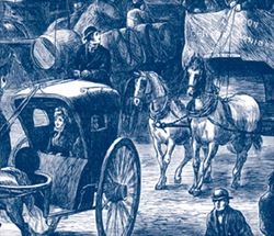 Лошади в городах