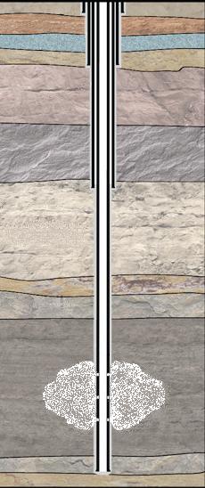 Скважина с ГРП