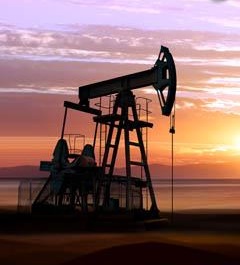 Качалка на фоне заката